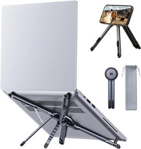 Support de trépied magnétique 3 en 1, support de téléphone portable portable, pliable, réglable en hauteur sur <span class=keywords><strong>8</strong></span> niveaux, support pour ordinateur portable pour bureau - Product Image 1