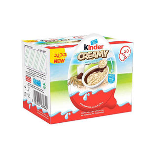 Dulces de Chocolate Kinder Milky & Crunchy a Precio de Fábrica, 12 x 19 g, Centro Cremoso Suave con Capas Crujientes, Regalo o Refrigerio Perfecto, 228 g - Product Image 1