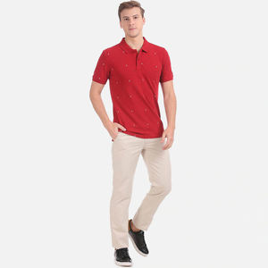 Polo de Golf de Algodón Piqué para Hombre, Talla 6XL Plus, Logotipo Estampado en la Parte Delantera, Transpirable, de Secado Rápido, Manga Corta, Ropa Deportiva Informal - Product Image 5