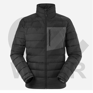 Nouvelle arrivée 2025, veste matelassée réversible imperméable à capuche et col montant pour hommes et femmes, saison hivernale, à prix réduit - Product Image 1