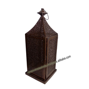 Iron Metal Decorative <b>Candle</b> Hanging <b>Lanterns</b> Best Quality Metal <b>Lantern</b> for Party Events <b>Outdoor</b> Home Wedding - Product Image 2