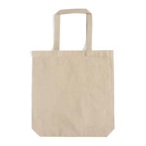 Economical 100% Cotton Tote <b>Bags</b> Durable Bottom Gusset <b>Medium</b> Size Personalized Letter Screen Recyclable-TG110 for Advertising - Product Image 6