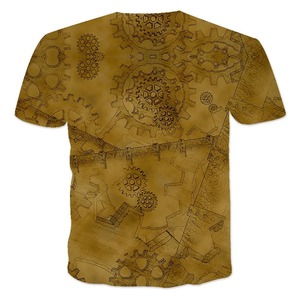 เสื้อยืดคอกลม 3d พิมพ์ Street แฟชั่น T เสื้อผู้ชายผู้หญิง Cool รูปแบบบทคัดย่อสปอร์ตระบายอากาศออกกําลังกายแขนสั้น - Product Image 4