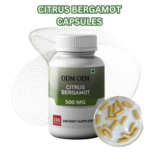 OEM ODM 150 capsules de bergamote d'agrumes supplément à base de plantes de soutien pour adultes marque privée de santé naturelle en vrac - Product Image 2