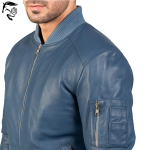 แจ็กเก็ตหนังสำหรับผู้ชายมาใหม่ฤดูใบไม้ร่วงฤดูหนาว - Product Image 6