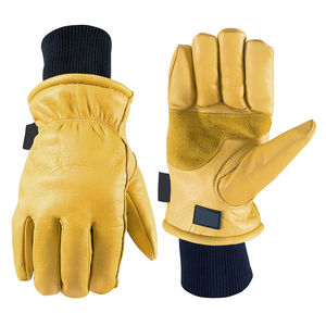 OEM High Quality E-Safety Working Gloves Premium Leather Heat Resistant <b>Welding</b> Safety <b>Clothing</b> - Product Image 2