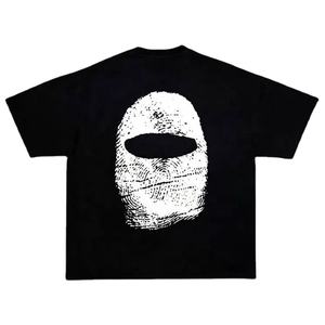 Camiseta extragrande de corte cuadrado para hombre, mezcla de poliéster/algodón, manga regular, ajuste holgado, secado rápido, ligera, ecológica - Product Image 1