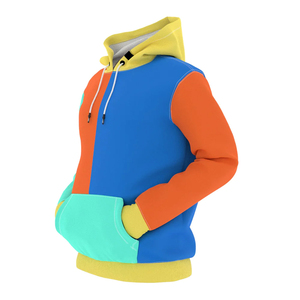 Meilleure qualité hommes bloc sweats à capuche unisexe Streetwear mode de plein air élégant multicolore bloc sweats à capuche conception personnalisée tenue décontracté - Product Image 5