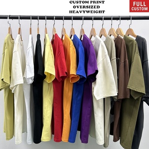 Camiseta Oversize con Estampado Gráfico, Transpirable, de Algodón Grueso de Alta Calidad, Estilo Urbano, Holgada - Product Image 4