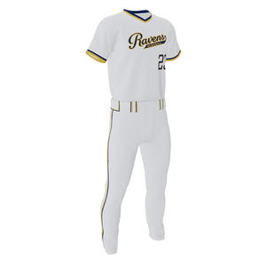 Uniforme de béisbol para hombre de diseño personalizado de calidad superior a la venta, nuevo estilo, Color sólido, gran oferta, uniformes de béisbol - Product Image 4