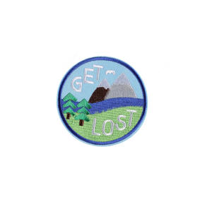 Prix bon marché 2023 gros personnalisé fer sur patch qualité supérieure conception personnalisée patchs tissés pour vêtements - Product Image 5