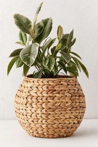 Unique Design Jute Rope Handwoven <b>Planters</b> Pot Basket <b>Wicker</b> Plant Pot with <b>Stand</b> for Indoor and Outdoor Decor - Product Image 5