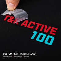 Transfert thermique en silicone 3D personnalisé, impression haute densité, vinyle thermocollant, étiquette en caoutchouc pour vêtements, logo en silicone, transfert thermique pour vêtements