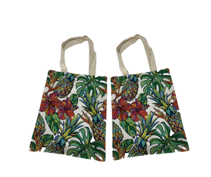 Sac fourre-tout en toile imprimé personnalisé de haute qualité Sac à provisions Sac en toile de coton avec poignée Logo personnalisé - Product Image 4