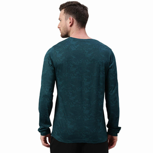 <span class=keywords><strong>T</strong></span>-<span class=keywords><strong>Shirt</strong></span> da <span class=keywords><strong>Uomo</strong></span> di Alta Qualità a Maniche Lunghe con Design Stampato, Abbigliamento Casual Ecologico e Traspirante - Product Image 2