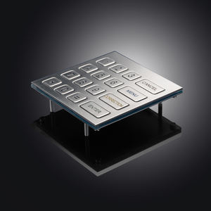 <span class=keywords><strong>Clavier</strong></span> industriel étanche en acier inoxydable 4x4 à 16 touches pour guichet automatique, borne de commande, <span class=keywords><strong>terminal</strong></span> de contrôle d'accès, distributeur automatique - Product Image 3