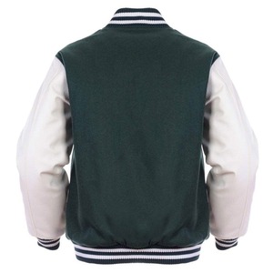 Chaquetas universitarias de talla grande para hombre, venta al por mayor, chaquetas universitarias en blanco con logotipo personalizado, chaqueta universitaria lisa con letras para hombre 2025 - Product Image 5