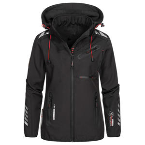 Chaqueta Softshell de Invierno de la Mejor Calidad con Cremallera, Cómoda y Transpirable para Mujer, Imprescindible, con Capucha Ajustable, Chaqueta de Invierno para Mujer - Product Image 2