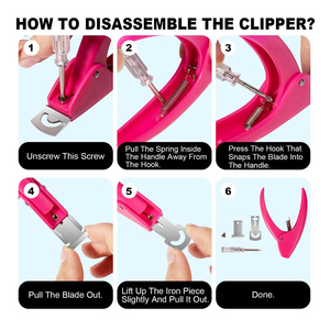 2025 gran oferta cortaúñas de Punta acrílica de acero inoxidable, cortador de puntas de uñas artificiales, cortadora de manicura para uñas de dedos y dedos de los pies - Product Image 5