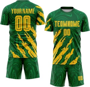 ODM OEM uniforme de football personnalisé 2025 kit de football tendance ensemble respirant léger séchage rapide 100% polyester équipe de gros - Product Image 2