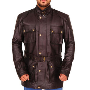 แจ็คเก็ตหนังสำหรับขี่มอเตอร์ไซค์แบบแข่งรถ ระบายอากาศ กันลม ผลิตโดยตรงจากโรงงาน ผลิตตามสั่ง 1 ตัว - Product Image 6