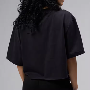 Camiseta Corta Deportiva Personalizada para Mujer, Camisetas Cortas Informales de Color Sólido con Logotipo, Oferta de Verano, Estilo Corto - Product Image 2