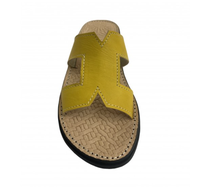 Chaussures habillées d'été Oxford unisexes Sandales traditionnelles en cuir véritable de style marocain Semelle intérieure en caoutchouc à enfiler Semelle extérieure Printemps léger