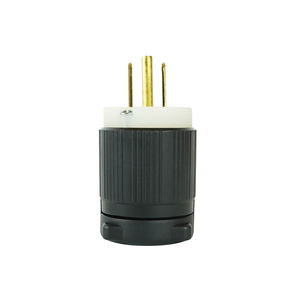 Enchufe Industrial de Nylon con Bloqueo Giratorio Hubbell Compatible J-710, Enchufe Eléctrico NEMA 5-15, Equipo de Montaje en Pared - Product Image 2