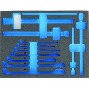 Juego de extractores de rodamientos de bolas Gedore con inserto de espuma, estuches vacíos para herramientas - Product Image 1