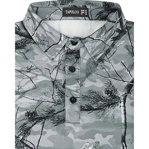 เสื้อโปโลเล่นกอล์ฟแขนยาวพิมพ์ลายสีระบายความร้อนใส่สบายใส่ได้ทั้งชายและหญิงเสื้อยืดใส่ทำงาน - Product Image 6