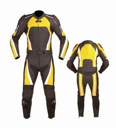 Combinaison de moto sur mesure en cuir de vache souple, combinaison de course en 2 pièces, combinaison de motocross imperméable - Product Image 4