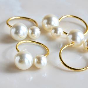 Rond de serviette rond en acier inoxydable argent poli miroir pour mariages et événements accessoire de décoration de table pour les fêtes - Product Image 2