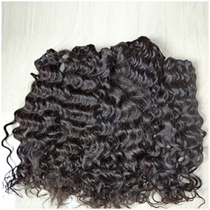 Raw Human Hair Raw Cuticle Aligned Indian Hair Unprocessed Double Drawn Cuticle Aligned Raw Human Hair Bundles - Product Image 6