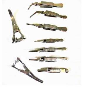 Ensemble de 9 pinces chirurgicales pour chirurgie vasculaire, en acier inoxydable, kit d'instruments chirurgicaux vétérinaires - Product Image 1