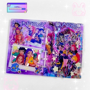 Mayorista Focal Beads Witch Hunter Group Shake Book Acrílico Hojas sueltas <span class=keywords><strong>Libro</strong></span> A7 Bloc <span class=keywords><strong>de</strong></span> notas Dibujos animados Lindo DIY Creativo Shake Book - Product Image 2