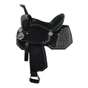 Silla de Montar Western de Cuero Premium de Primera Calidad, Hecha a Mano, con Armazón de Madera, para Carreras de Barriles, Suministro de Fábrica de Rodeo - Product Image 2