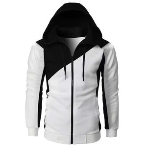 Sweat à capuche Boxy vintage pour hommes personnalisé 100% coton 500 GSM en détresse ourlet court lavage à l'acide numérique DTG automne tissu brodé - Product Image 4