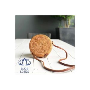 สไตล์วินเทจที่ขายดีที่สุด2022เวียดนามกระเป๋าจากหวาย - Product Image 6