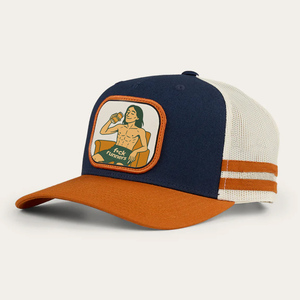 Casquettes personnalisées Trucker pour hommes Western Noir Anime Premium avec logo personnalisé - Product Image 1