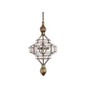 Metal Gold Color Hanging <b>Lantern</b> Customized Size And Shape Hanging <b>Decorative</b> <b>Lantern</b> For Wedding Party And Event Use - Product Image 6