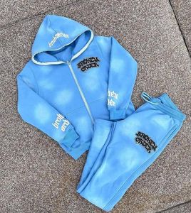 Trajes de sudor ecológicos informales de invierno para hombre superventas de calidad premium Color sólido 100% algodón cómodos - Product Image 1