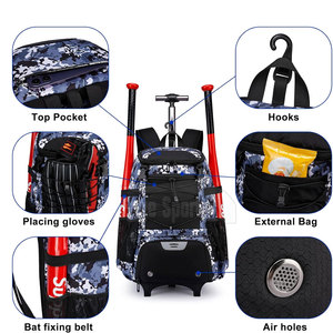 OEM Service Wholesale Baseball Bags Unique Design Baseball Bags <b>Light</b> Weight Baseball Bags - Product Image 4