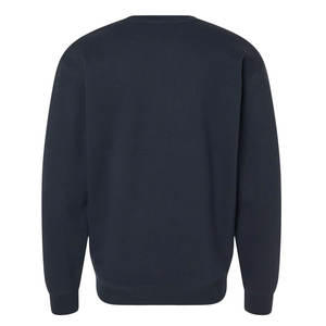 Couleurs unies Sweat à col rond pour hommes Pull en mélange de coton Sweat à capuche en coton à la mode Sweat-shirt de style hivernal - Product Image 6