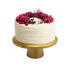 Elegante soporte de metal dorado para pasteles, una pieza impresionante diseñada para exhibir bellamente cupcakes - Product Image 4