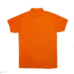 T-shirt élégant à col en V en coton pour hommes, grande taille, décontracté, manches courtes, tissu tricoté uni respirant, impression personnalisable - Product Image 3