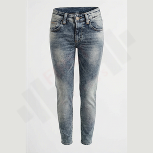 Jeans pour hommes de qualité supérieure, 100% coton, logo personnalisé, style vintage, style streetwear, best-seller, denim confortable - Product Image 1