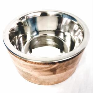 Comedero Moderno para Perros de Madera Maciza con Tazones de Acero Extraíbles - Product Image 2