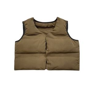 Gilet matelassé léger, chaud, isolé, en tissu doux, pour les voyages en plein air, les tenues décontractées, le quotidien et les looks streetwear - Product Image 4