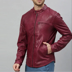 Veste décontractée en toile pour homme, style rétro américain, hiver 2025, avec col rabattable, fermeture éclair, respirante, coupe ample, coupe-vent avant - Product Image 2