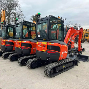 Kubota U27-4 Mini bagger Crawler Typ mit 8 Tonnen Betriebs gewicht Neu und Gebraucht Zustand mit Eimer Befestigung - Product Image 2